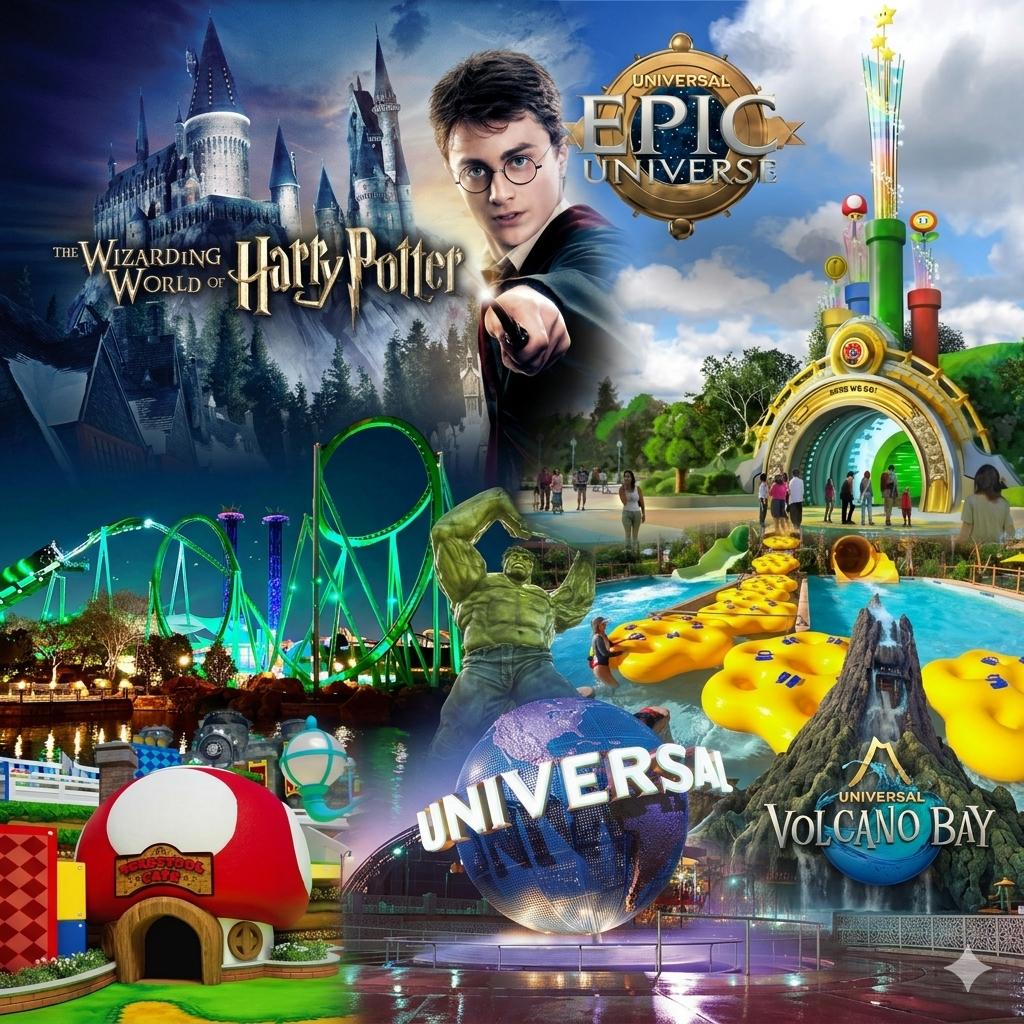 Universal Orlando con Harry Potter, Epic Universe y Volcano Bay